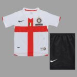 Inter Milan 2007-08 Away Retro Kids Kit