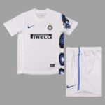 Inter Milan 2010-11 Away Retro Kids Kit