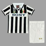 Juventus 1995-96 Home Retro Kids Kit