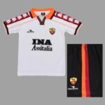 AS Roma 1998-99 Away Retro Kids Kit
