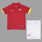 AS Roma 2014-15 Home Retro Kids Kit