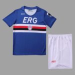 Sampdoria 1990-91 Home Retro Kids Kit