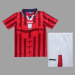 England 1998 FIFA World Cup Away Retro Kids Kit