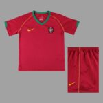 Portugal 2006 FIFA World Cup Home Retro Kids Kit