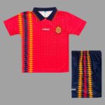 Spain 1994 FIFA World Cup Home Retro Kids Kit