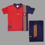 Spain 1996 Home Retro Kids Kit