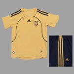 Spain 2008 Away Retro Kids Kit