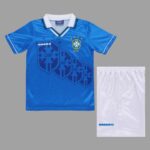 Brazil 1996 Away Retro Kids Kit