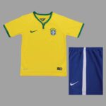 Brazil 2014 FIFA World Cup Home Retro Kids Kit