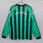 Wolfsburg 1994-96 Away Retro Long Sleeve Jersey - Image 2