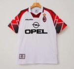 AC Milan 1997-98 White Special Edition Retro Jersey - Image 2