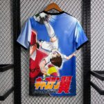 Japan 2026 FIFA World Cup Blue Captain Tsubasa Sublimation Special Edition Jersey - Image 2