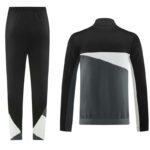 Borussia Dortmund 2024-25 Black-Grey Jacket Tracksuit - Image 2