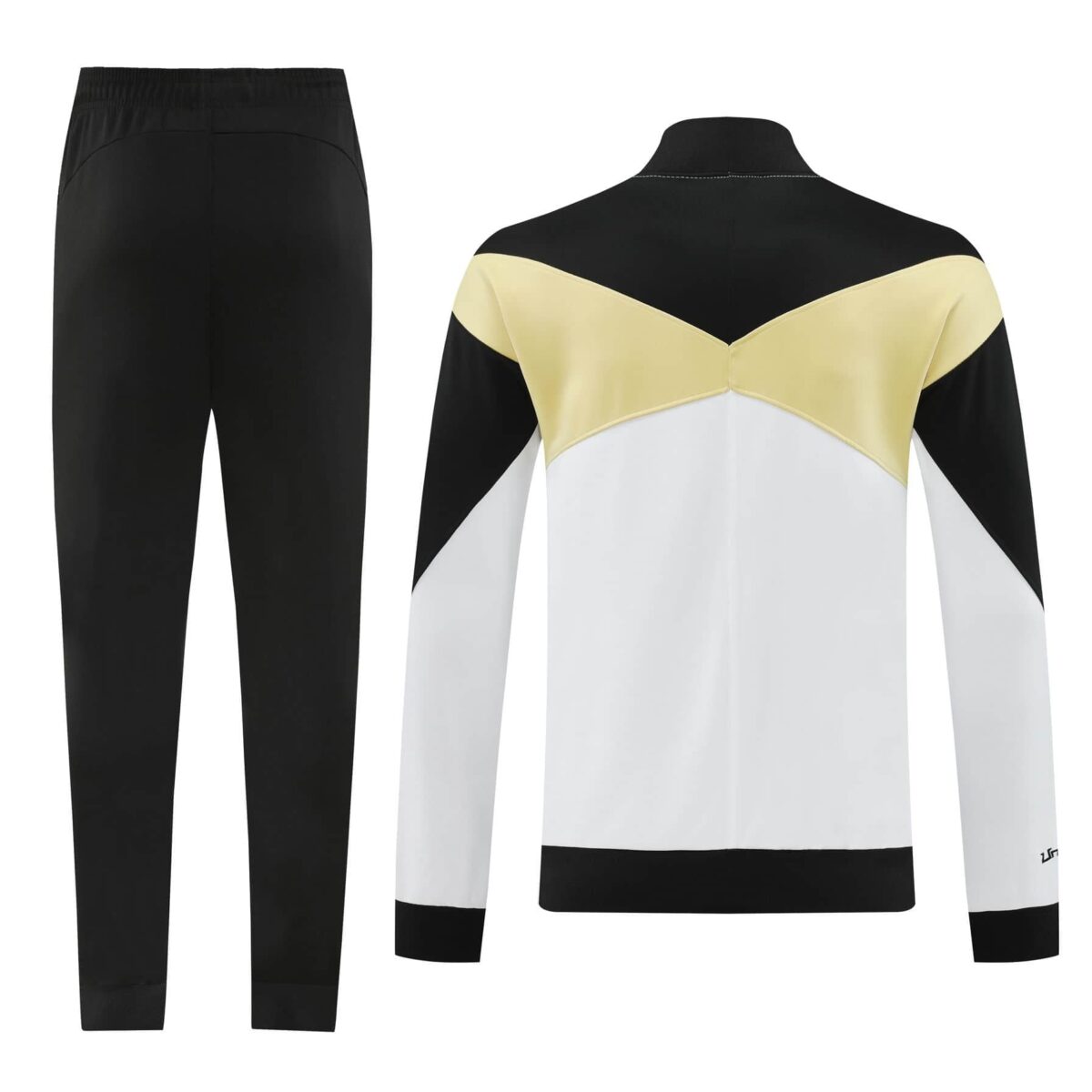 UNAM Pumas 2024-25 White-Black Jacket Tracksuit - Image 2