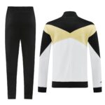 UNAM Pumas 2024-25 White-Black Jacket Tracksuit - Image 2
