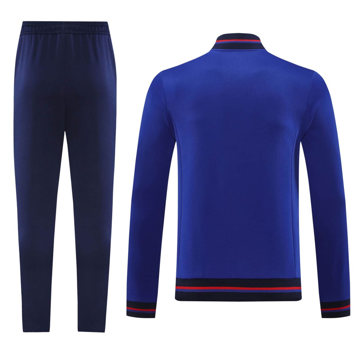Olympique Lyonnais 2025-26 Royal Blue Jacket Tracksuit - Image 2