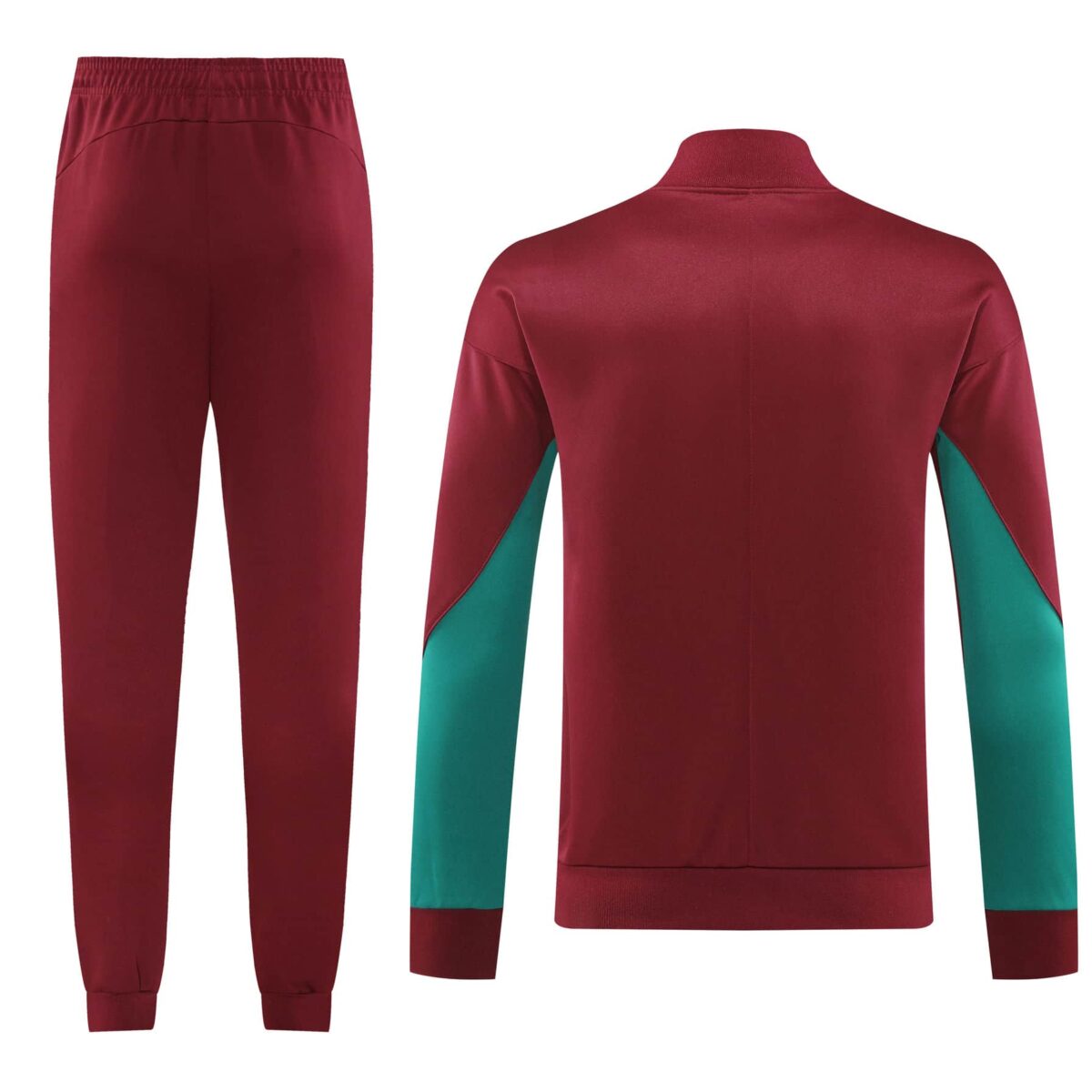PSG 2024-25 Burgundy Jacket Tracksuit - Image 2