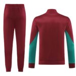 PSG 2024-25 Burgundy Jacket Tracksuit - Image 2