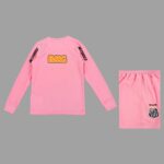 Santos 2012-13 Pink Long Sleeve Retro Kids Kit - Image 2