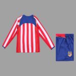 Atletico Madrid 2004-05 Home Long Sleeve Retro Kids Kit - Image 2