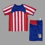 Atletico Madrid 2004-05 Home Retro Kids Kit - Image 2