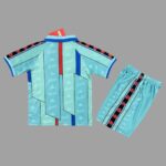 Barcelona 1995-97 Away Retro Kids Kit - Image 2