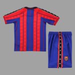 Barcelona 1997-98 Home Retro Kids Kit - Image 2