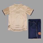 Barcelona 2001-02 Away Retro Kids Kit - Image 2