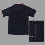 Barcelona 2002-03 Away Retro Kids Kit - Image 2