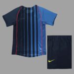 Barcelona 2004-05 Away Retro Kids Kit - Image 2