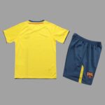 Barcelona 2008-09 Away Retro Kids Kit - Image 2