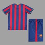 Barcelona 2009-10 Home Retro Kids Kit - Image 2