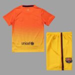 Barcelona 2012-13 Away Retro Kids Kit - Image 2