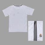 Real Madrid 2008-09 Home Retro Kids Kit - Image 2