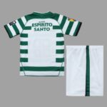 Sporting Lisbon 2003-04 Home Retro Kids Kit - Image 2