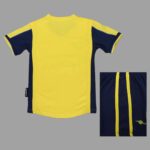 Arsenal 1999-01 Away Retro Kids Kit - Image 2