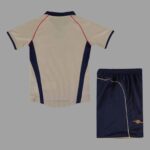 Arsenal 2001-02 Away Retro Kids Kit - Image 2