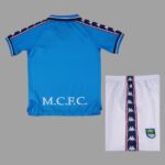 Manchester City 1997-98 Home Retro Kids Kit - Image 2