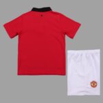 Manchester United 2013-14 Home Retro Kids Kit - Image 2