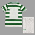 Celtic 1997-99 Home Retro Kids Kit - Image 2