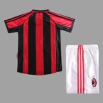 AC Milan 1998-99 Home Retro Kids Kit - Image 2