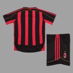 AC Milan 2006-07 Home Retro Kids Kit - Image 2