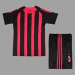 AC Milan 2008-09 Home Retro Kids Kit - Image 2