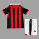 AC Milan 2009-10 Home Retro Kids Kit - Image 2