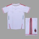 AC Milan 2011-12 Away Retro Kids Kit - Image 2