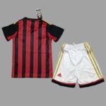 AC Milan 2013-14 Home Retro Kids Kit - Image 2