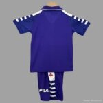 Fiorentina 1998-99 Home Retro Kids Kit - Image 2