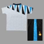 Inter Milan 1992-93 Away Retro Kids Kit - Image 2
