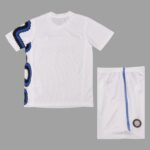 Inter Milan 2010-11 Away Retro Kids Kit - Image 2