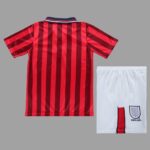 England 1998 FIFA World Cup Away Retro Kids Kit - Image 2